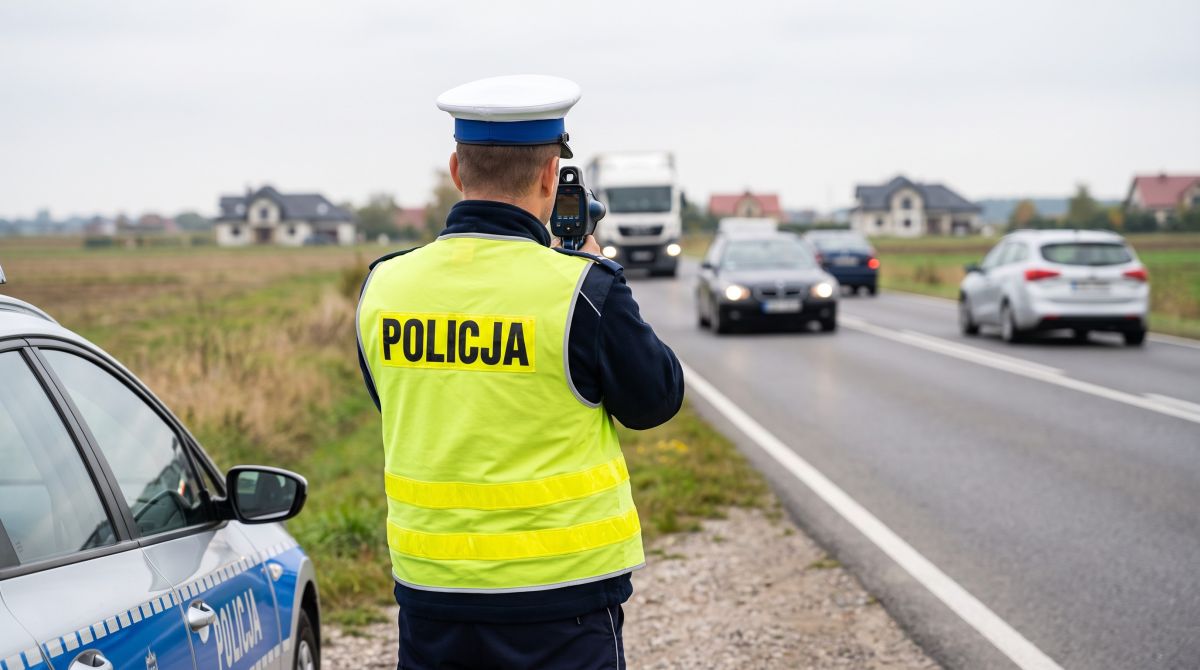 Uciekał przed policją, rozbił mazdę o nasyp. Jechał mimo zakazu i po narkotykach