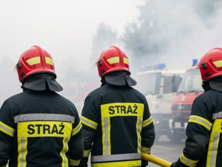 Pożar na Królewieckiej: Mieszkańcy ewakuowani, straż walczy z ogniem