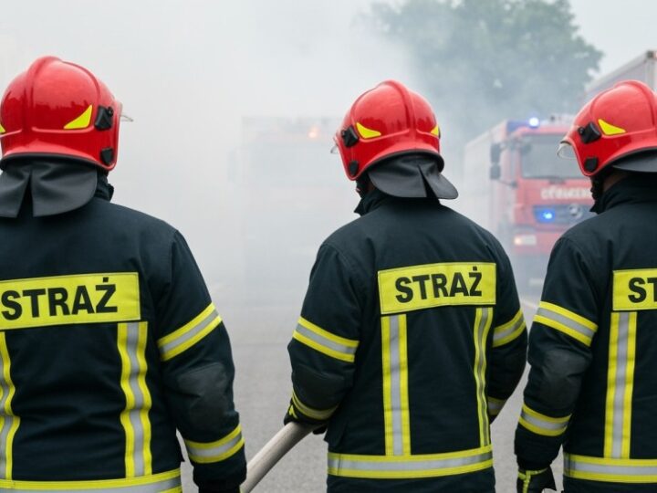Błyskawiczna akcja policjantki ratuje mieszkańców przed pożarem