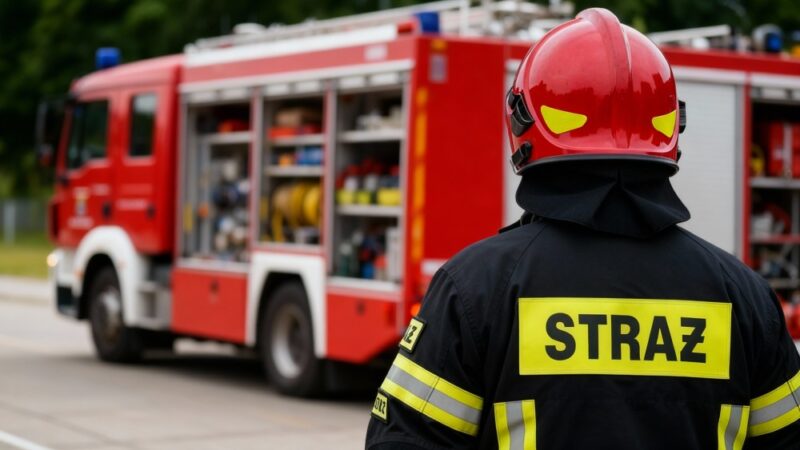 Niskiem wstrząsnęła tragedia: hołd dla bohaterów strażaków