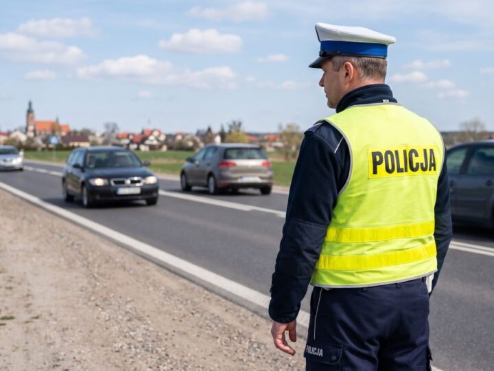 Uciekał przed policjantami, porzucił samochód i wskoczył do rzeki. 24-latek miał cztery sądowe zakazy prowadzenia pojazdów