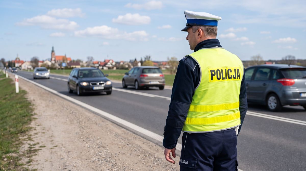 Uciekał przed policjantami, porzucił samochód i wskoczył do rzeki. 24-latek miał cztery sądowe zakazy prowadzenia pojazdów