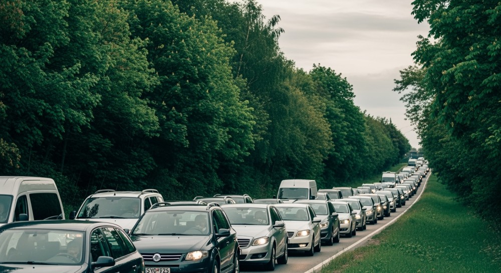 Chaos na Zwycięskiej: Uszkodzone rogatki sparaliżowały ruch we Wrocławiu